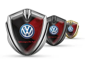 VW Emblema Fender Badge Disegno Max Corse